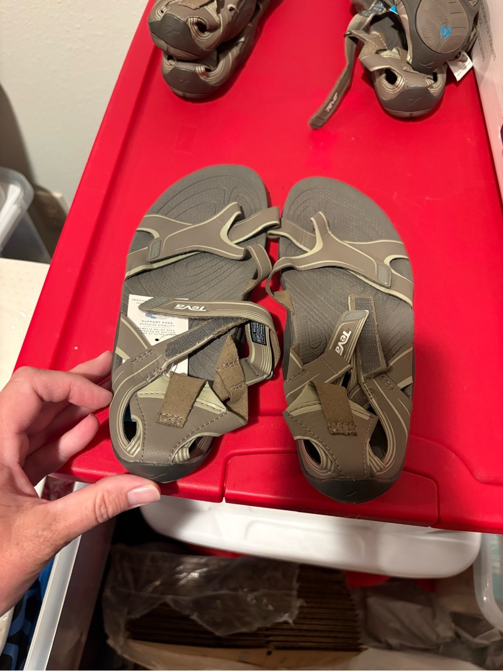 Teva Brown Sport Sandals - Strappy Outdoor Sandal